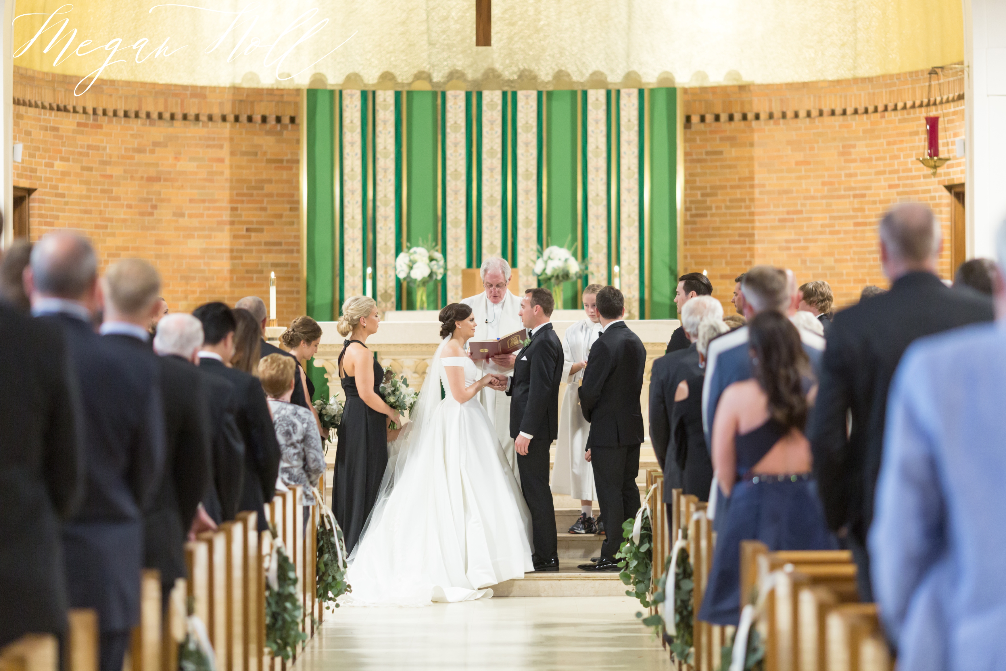 Wedding Ceremony in St. Agnes Church in Park Hills Kentucky