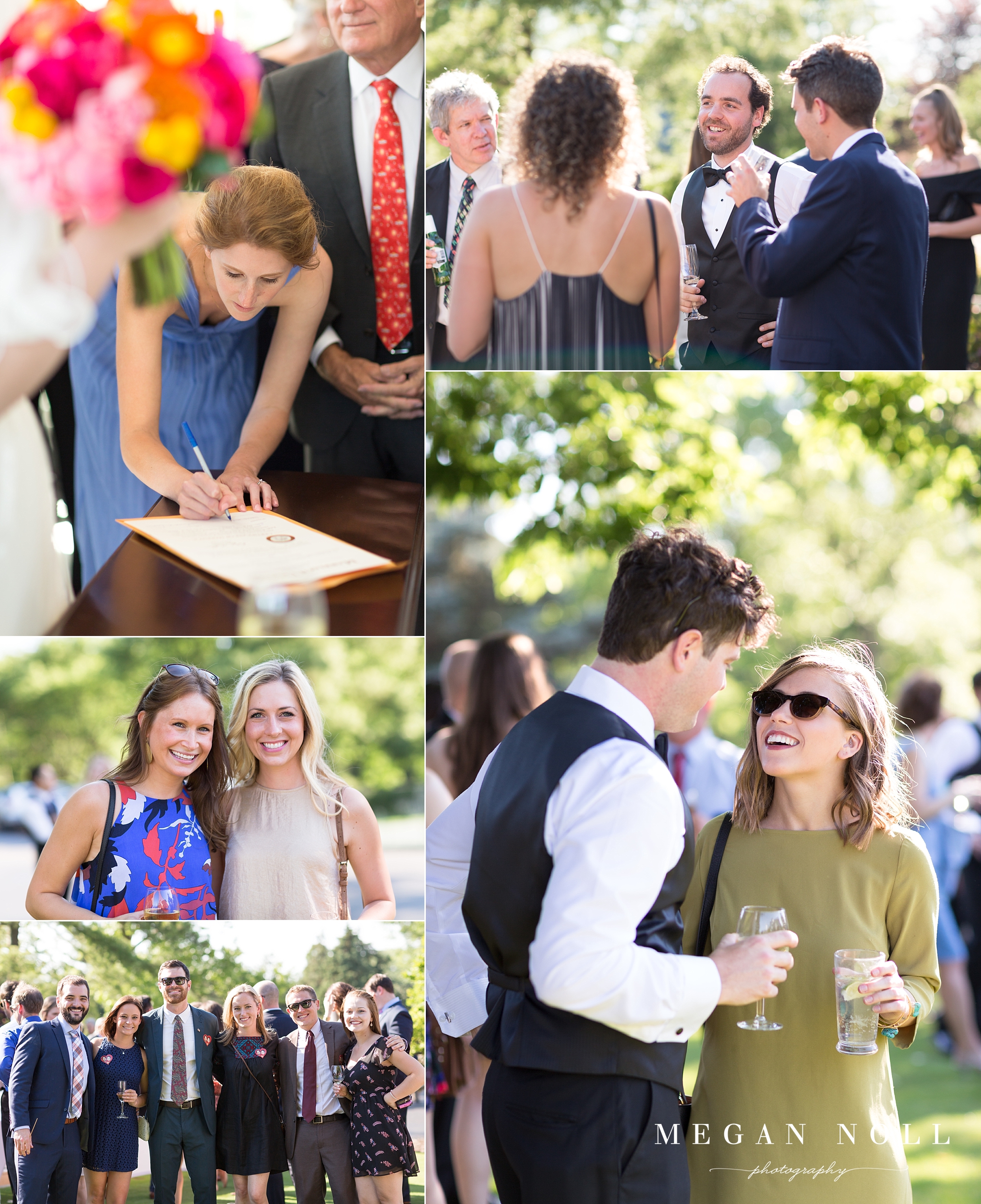 Cocktail Hour Pictures, Cincinnati Country Club Wedding