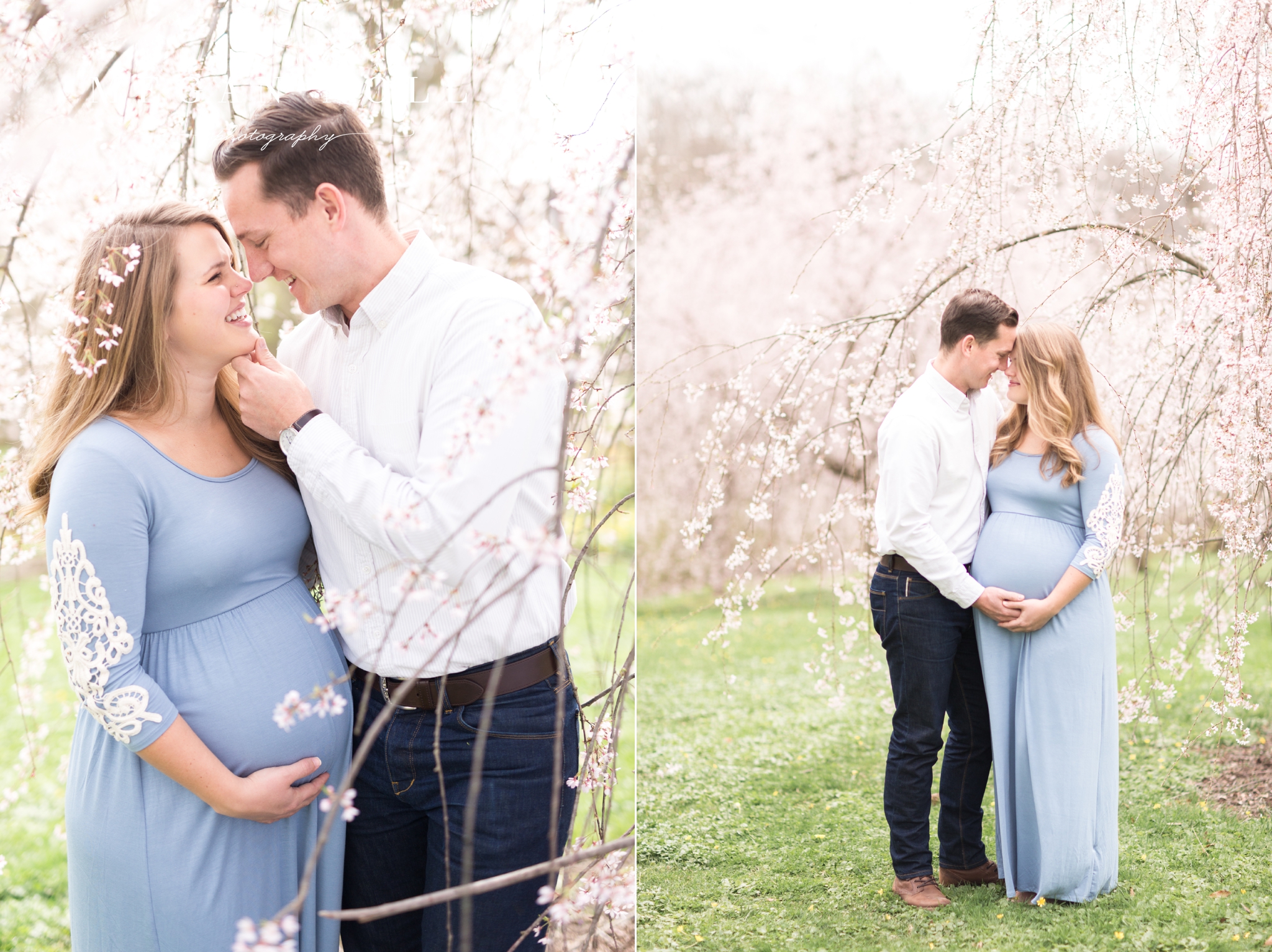 Blue Maternity Dress, Maternity Picture Outfits