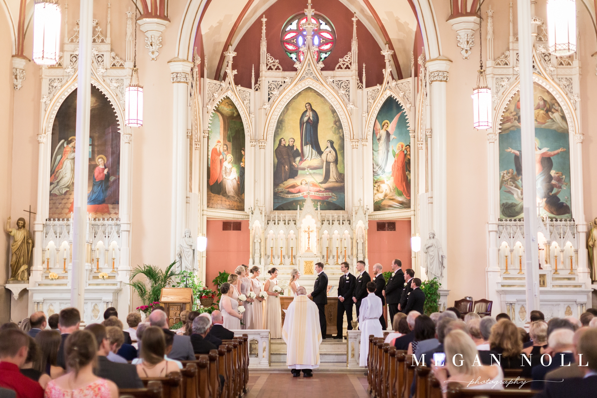 Holy Cross Immaculata Church, Mount Adams Church, Catholic Wedding Ceremony 