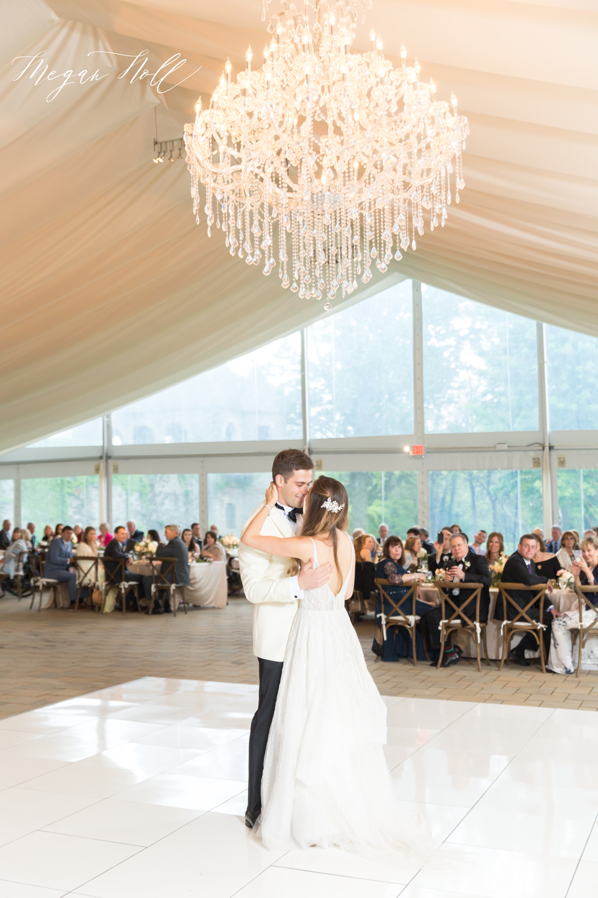 First Dance for Bride and Groom at Greenacres Wedding Reception