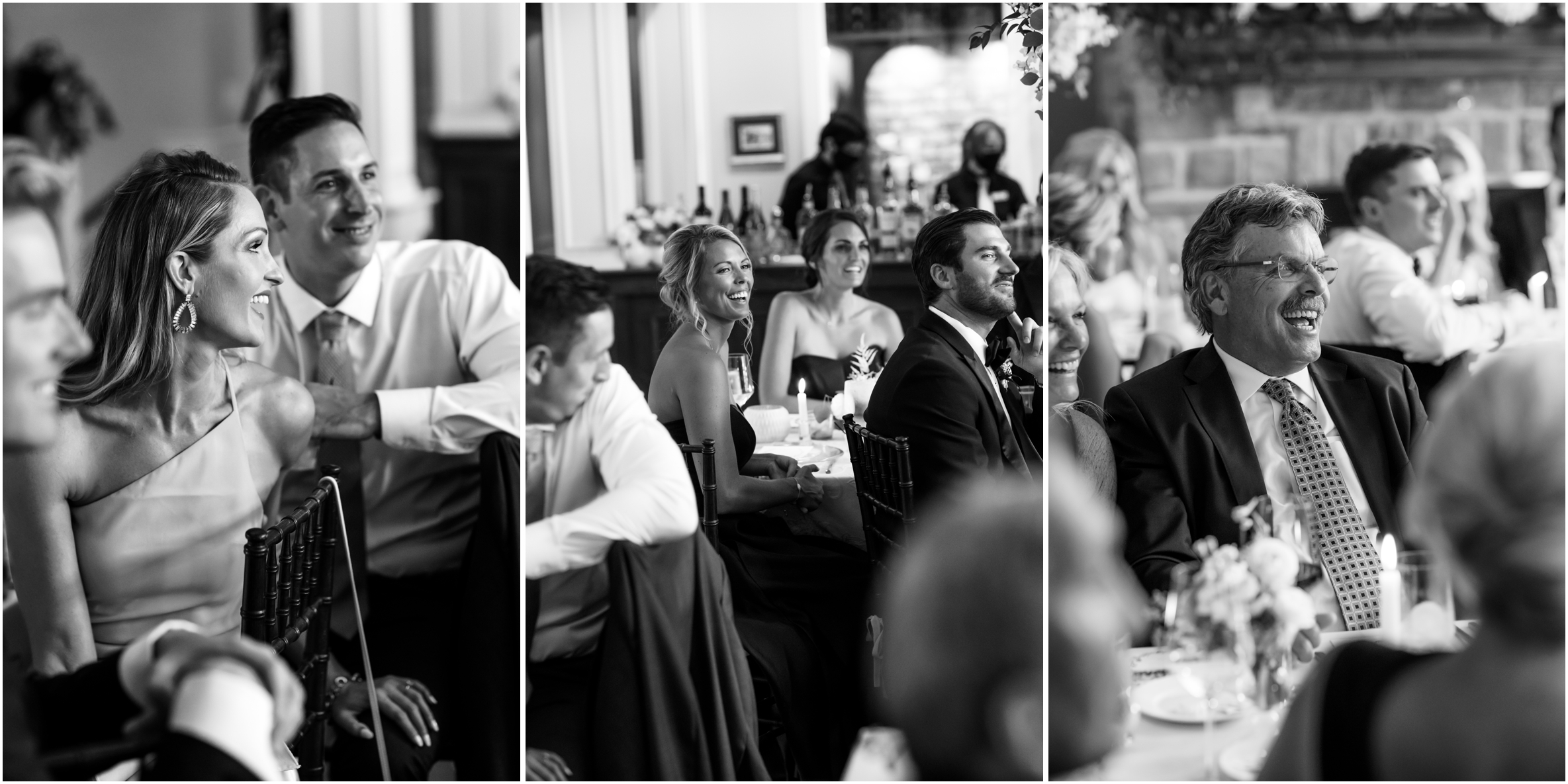 Wedding Guest reactions to toasts