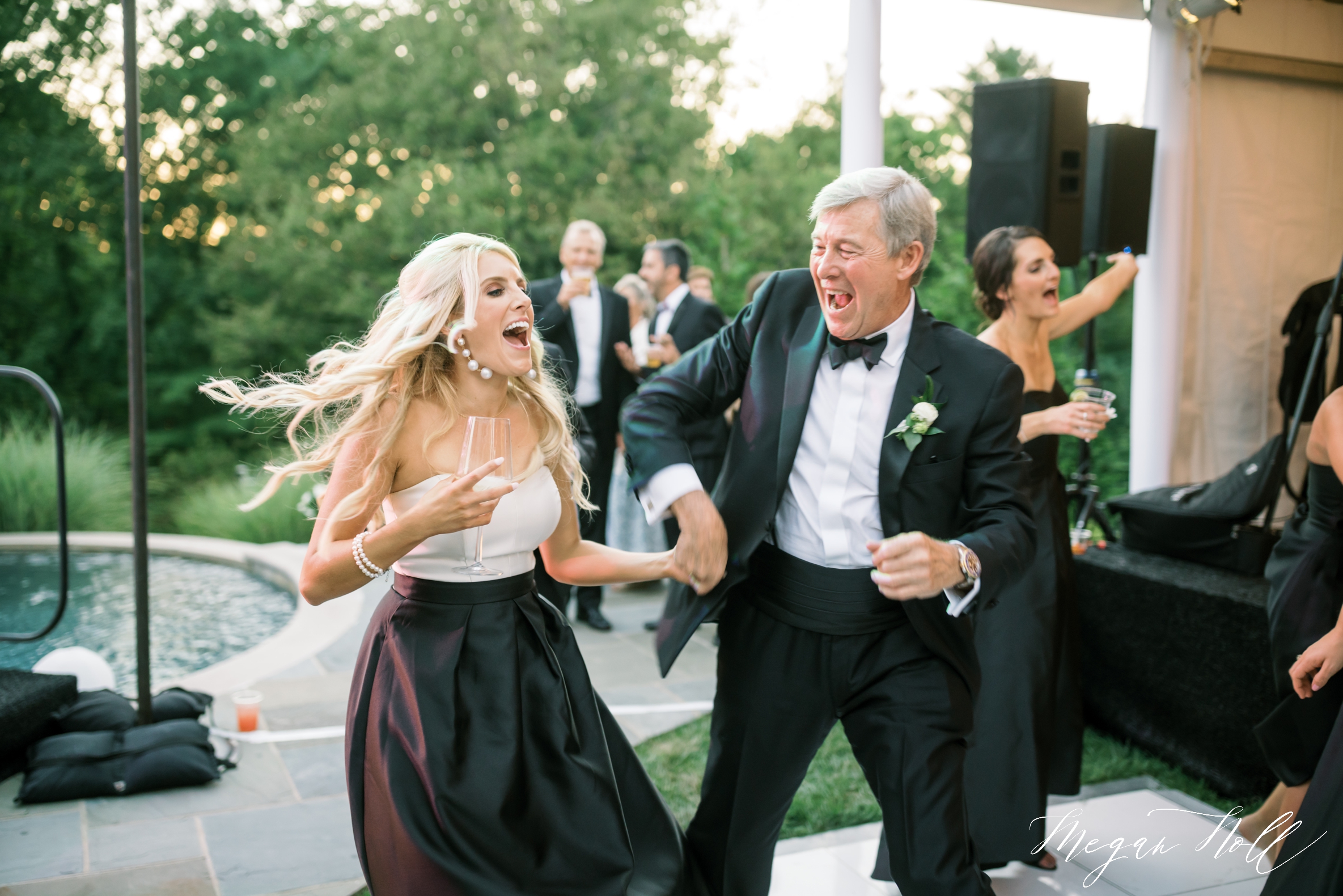 Father of the bride and daughter dancing at Cincinnati Wedding