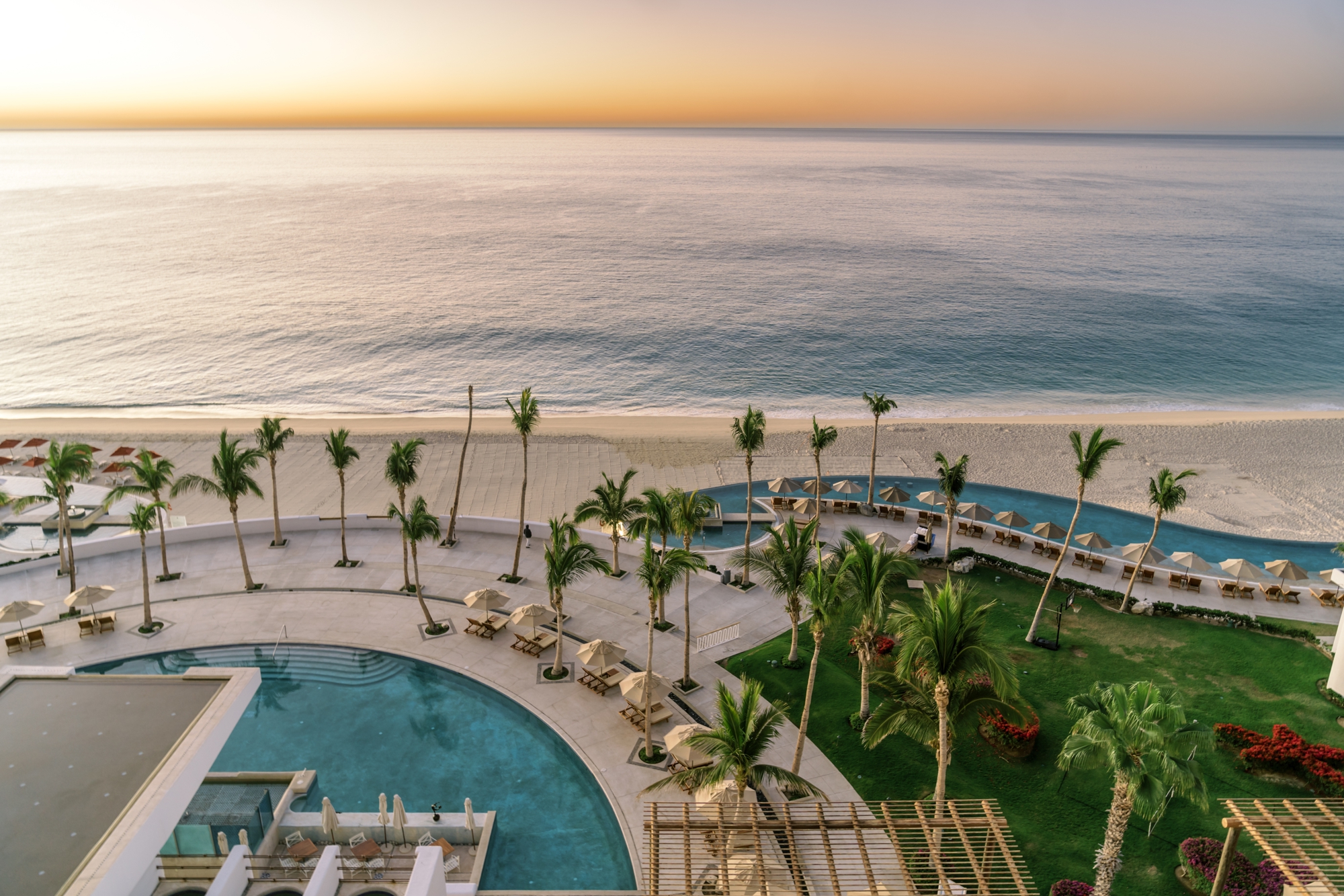 sunset at Marquis Los Cabos