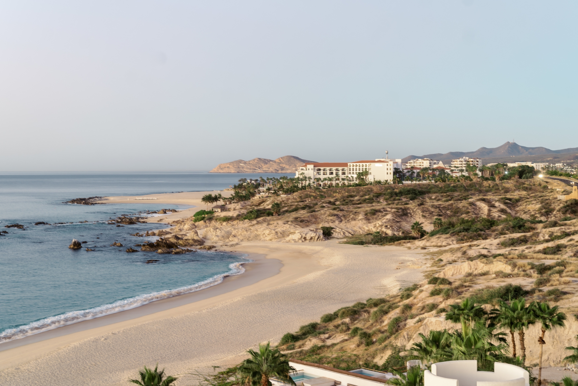view of the ocean and cliffs from Marquis Los Cabos